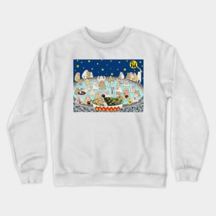 Onsen Snow Monkeys Crewneck Sweatshirt